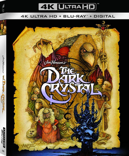 4k Ultra Hd + Blu-ray The Dark Crystal / Cristal Encantado