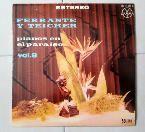 Ferrante Y Teicher Pianos En El Paraíso Vol.8 Disco Acetato