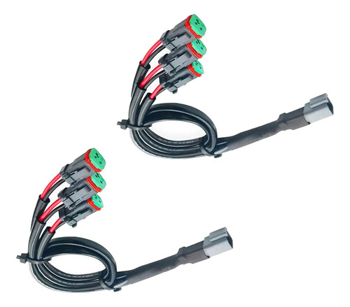 2x Adaptadores Universales Dt Dtp, Conectores, Arnés 3 En 1