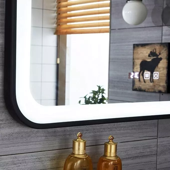 Primera imagen para búsqueda de espejo de baño con luz