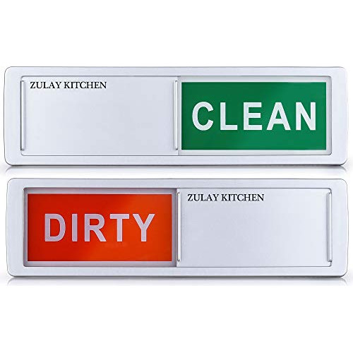 Letrero Magnético Zulay Dishwasher Clean Dirty, Con Texto St