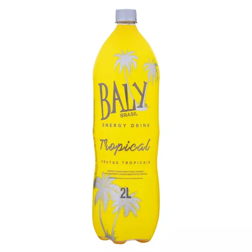 Imagem 1 de 2 de Energético Tropical Baly Garrafa 2l