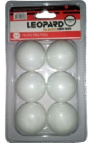 Pelota Ping Pong X6 Leopard Lmr Deportes