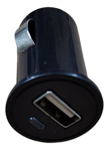 Cargador Toma Usb Negro Para Embutir Auto Camioneta 12v