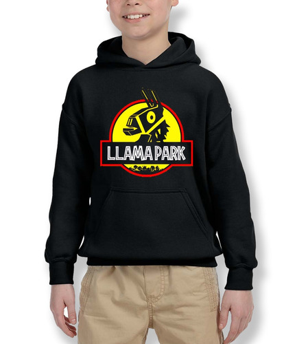 Polerón Hoodie Fortnite Llama Park, Jurassic Park Canguro