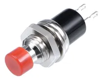 Comprar Boton Interruptor Pulsador Switch 7mm Rojo Pbs-110 4unids