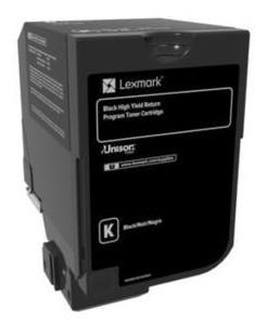 Imagen 3 de 6 de Toner Lexmark Negro Alto Rendimiento Cs725de