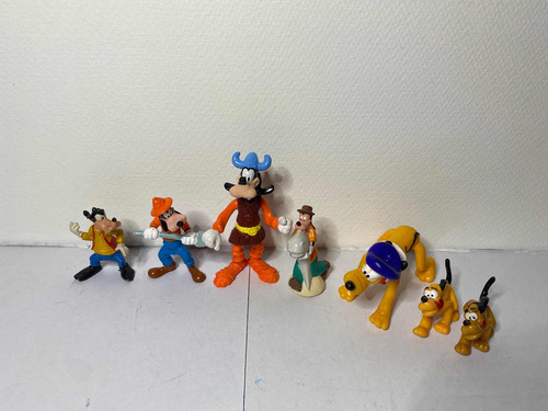 Figuras Disney De Goofy Y Pluto (Usado)