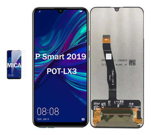 Pantalla Para Huawei P Smart 2019 Pot-lx3 Display Táctil Lcd