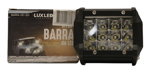 Faro Barra Led Auxiliar 12 Led 36w Auto 4x4 Agro Off Road