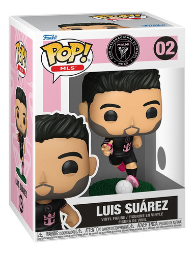 Funko Pop Football: Inter Miami - Luis Suarez