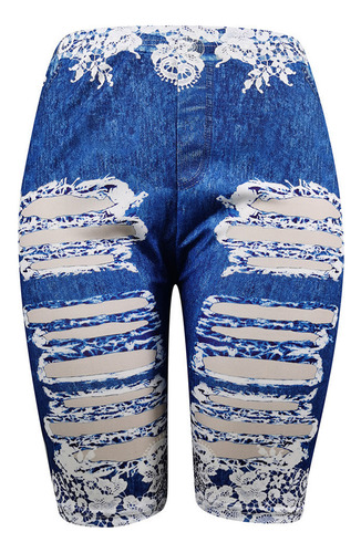 Leggings Deportivos Con Estampado De Temperamento, Talla Gra