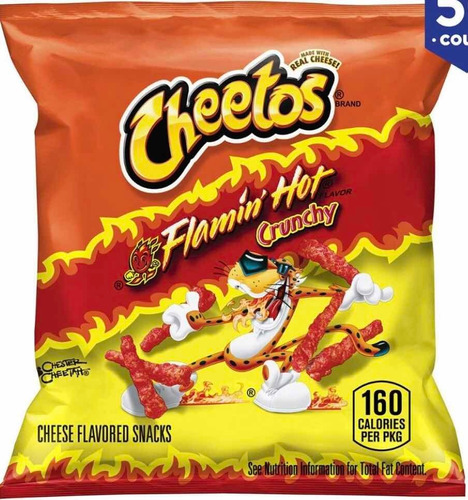 Snacks Americanos Importados Frito Lay® Cheetos® Flamin Hot