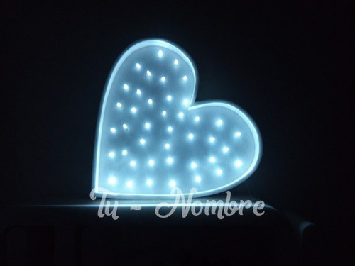 2 Letras Números Iluminados Tunombre 25 Cm Polyfan
