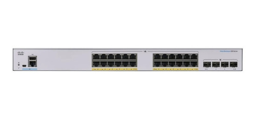 Imagen 2 de 5 de Switch Cisco 24 Puertos Poe Giga 4 Sfp Adminis Cbs250-24p-g