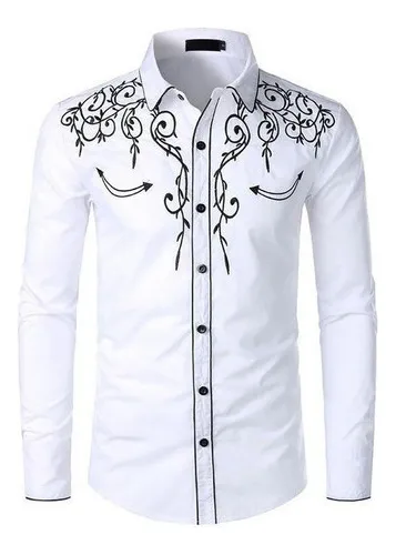 Camisas blancas vaqueras sale
