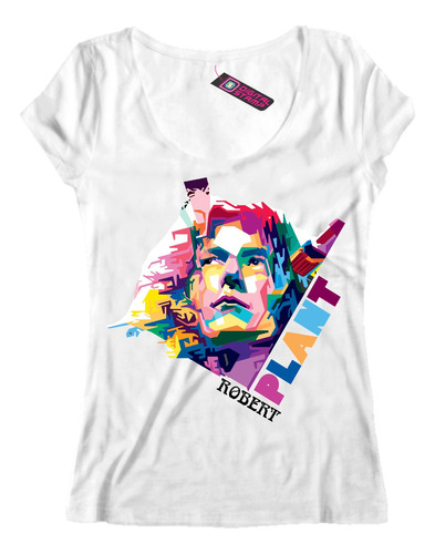 Remera Mujer Robert Plant Led Zeppelin Pop Art 1 Dtg Premium