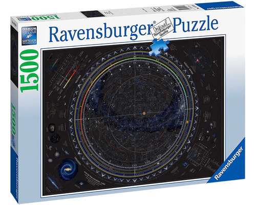 Rompecabezas Ravensburger Mapa Del Universo 1500 Pzas