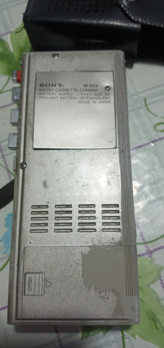 Antiguo Grabador De Periodista Sony (no Funciona) (Usado)