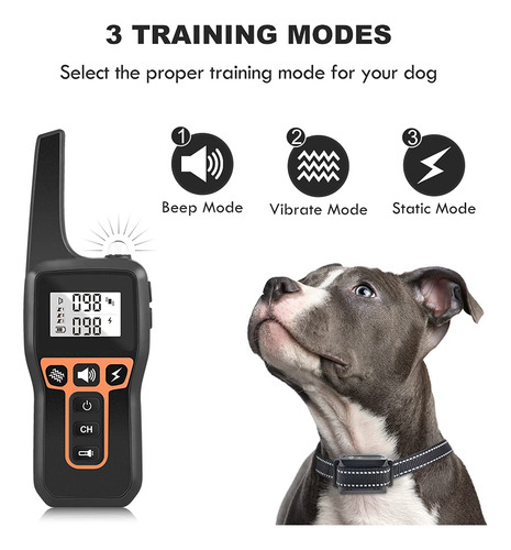 Collar De Entrenamiento Para Perros - Collar Eléctrico De