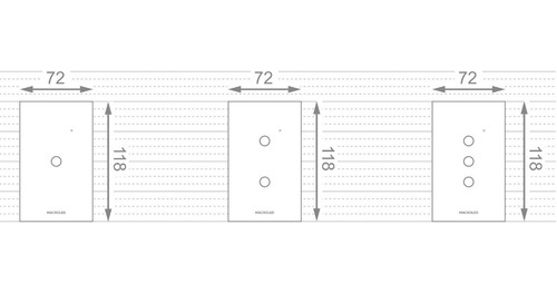 Imagen 7 de 9 de Interruptor Wifi Macroled Smart Tsx2n 2 Canales P/app Tuya