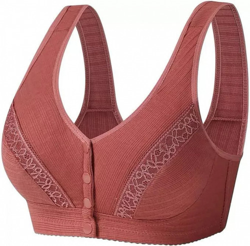Pack De 3 Sujetadores Con Cierre Frontal Para Mujer, Cómodos