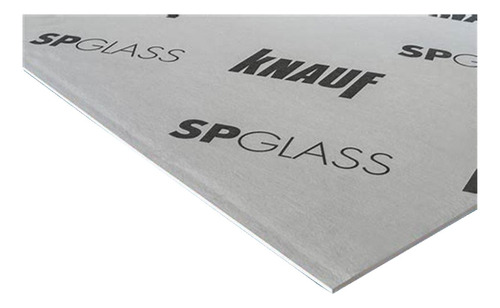Placa Knauf Sp Glass 12,5mm 1,20 X2,40 Exterior Semicubierto