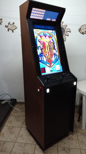 Pinball Virtual Vertical 32 Multijogos 1400 Jogos