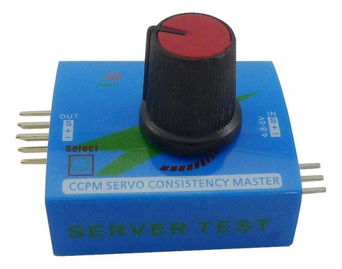 2 Unids Simple Rc Servo Probador 3ch 4.8-6v Digital Multi Se