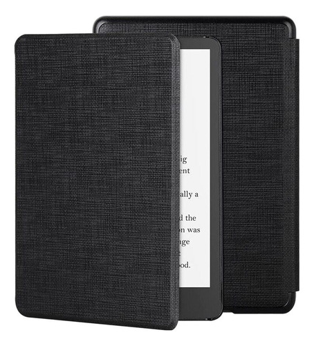 Estuche Funda Case Kindle 10 (2019) Negro Smart Wake Up