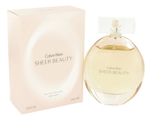 Edt 3.4 Onzas Sheer Beauty De Calvin Klein Para Mujer