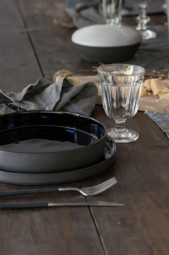 Plato Hondo Costa Nova Cerámica Lagoa 24 Cm