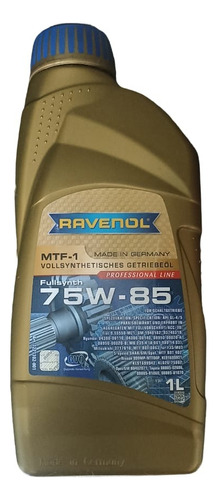Aceite Ravenol 75w85 Gl4 Y Gl5 De 1 Litro 