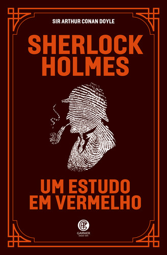 Livro Sherlock Holmes - Um Estudo Em Vermelho