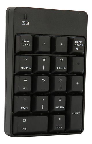 Teclado Numérico Inalámbrico Sk 51ag 2.4g, 18 Teclas, Prensa