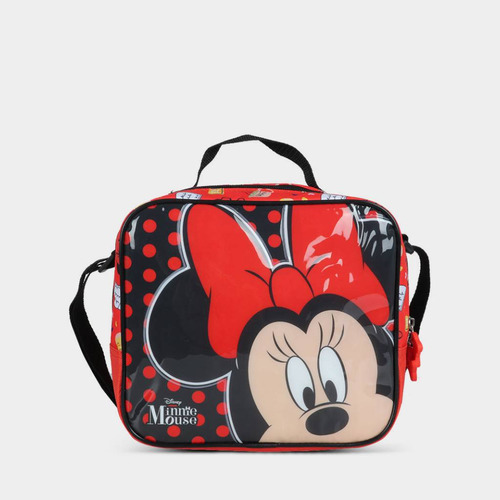 Loncheras Artesco Ar16380310 Minnie Mouse Color Negro