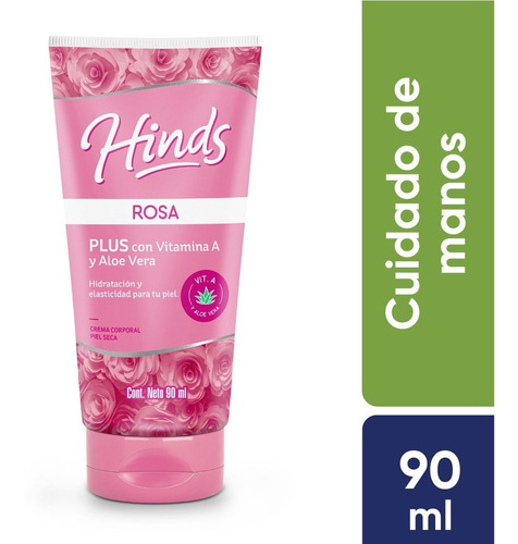 Hinds Rosa Plus Crema Para Manos 90ml