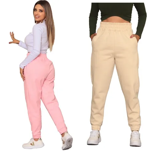 Calça jogger cheap feminina promoção