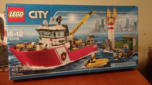 Lego City 60109 Barco De Bomberos Entregas