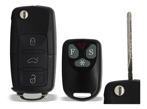 Alarme Automotivo Sistec Sxt986 Universal Com Chave Canivete