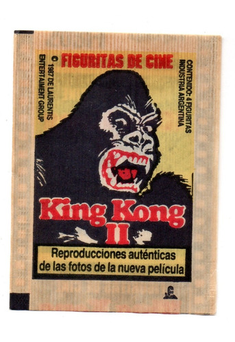 Sobre De Figuritas King Kong 2 (vacio)
