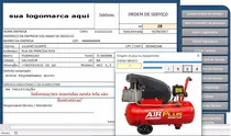 Comprar Ordem De Serviço Em Excel Vba! Cadastro De Clientes!