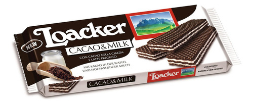 Galleta Loacker Cocoa&milk 175g