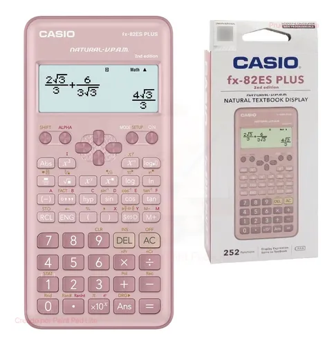 Calculadora cientifica casio rosa hotsell