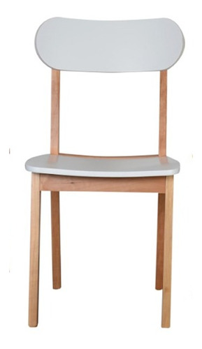 Silla De Madera Barulich Mod Odin C/blanco