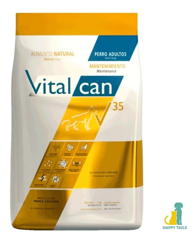 Vitalcan V 35 Mantenimiento X 15 Kg - Happy Tails