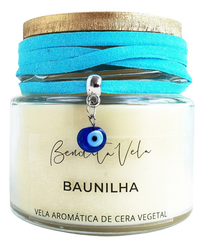 Imagem 4 de 5 de Vela Vegetal Aroma Baunilha 140 G R - Bendita Vela - Full
