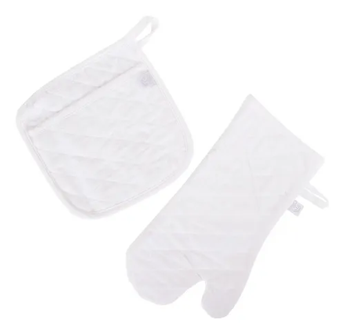 Set Guante Y Agarra Ollas - *