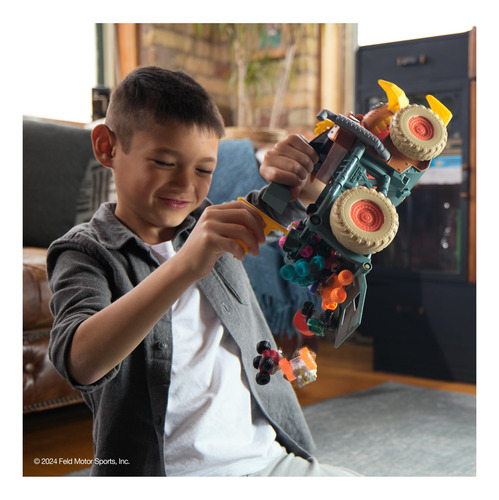 Camión Toy Monster Jam Mini Jam Megalodon Mad Hog Chomper