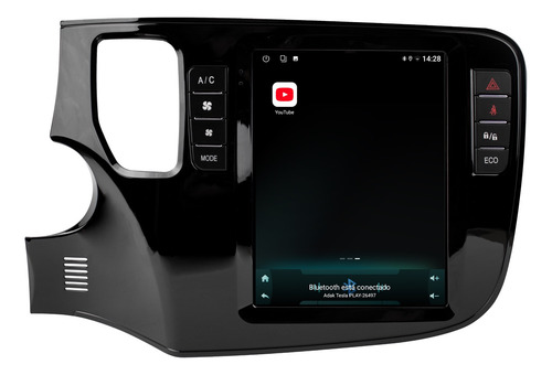 Multimidia Tesla Outlander 13/19 Android 14 64gb Carplay Cam
